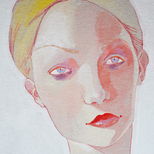 Porträt, Prinzessin, Stefanie Beyeler, Illustratorin, Thun